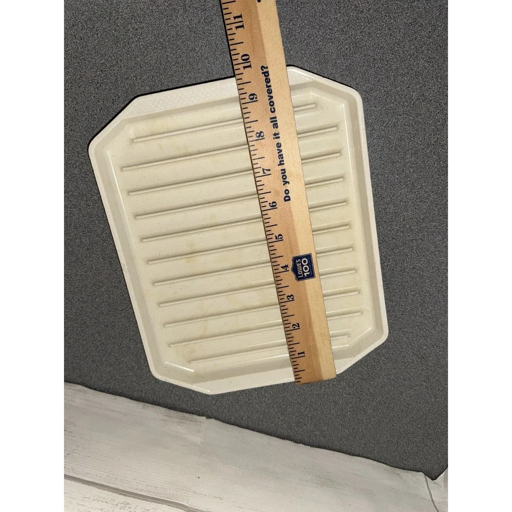 Vintage Anchor Hocking Plastics Bacon Pan Microware Gas or Electric Oven